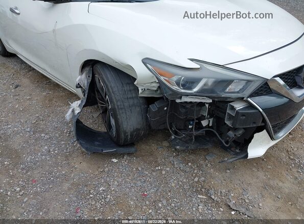 1N4AA6APXHC374745 2017 NISSAN MAXIMA White Դիմացի տեսք