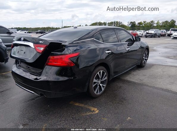 1N4AA6APXHC392291 2017 NISSAN MAXIMA Black Tył prawy