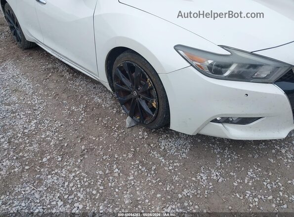1N4AA6APXHC442218 2017 NISSAN MAXIMA White წინა ხედი
