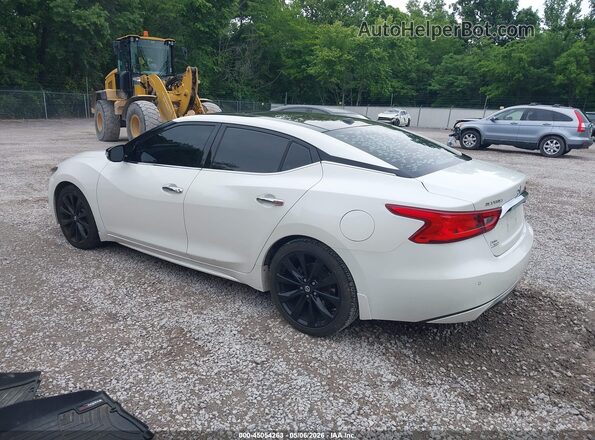 1N4AA6APXHC442218 2017 NISSAN MAXIMA White უკანა მარცხენა