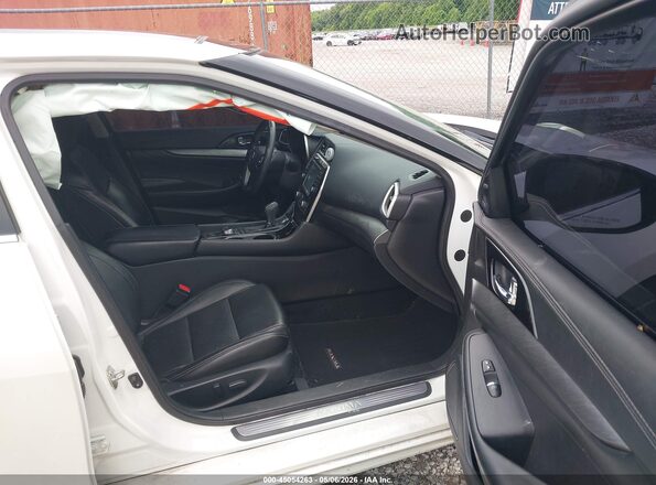 1N4AA6APXHC442218 2017 NISSAN MAXIMA White წინა სალონის ხედი