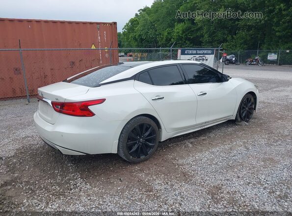 1N4AA6APXHC442218 2017 NISSAN MAXIMA White უკანა მარჯვენა
