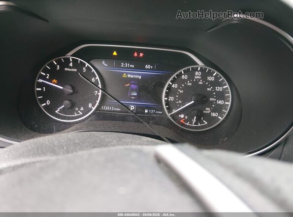 1N4AA6APXHC447449 2017 NISSAN MAXIMA Black Vista de los asientos traseros