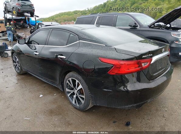 1N4AA6APXHC447449 2017 NISSAN MAXIMA Black Trasero izquierdo