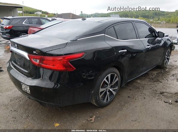 1N4AA6APXHC447449 2017 NISSAN MAXIMA Black Trasero derecho