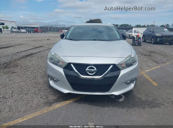 1N4AA6APXJC369017 2018 NISSAN MAXIMA Silver 