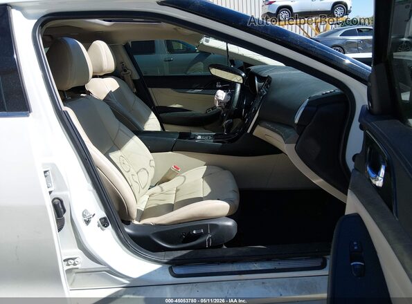 1N4AA6APXJC375402 2018 NISSAN MAXIMA White Front interior view