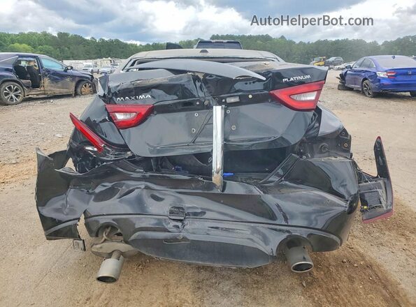 1N4AA6APXJC401528 2018 NISSAN MAXIMA Black Вид ззаду