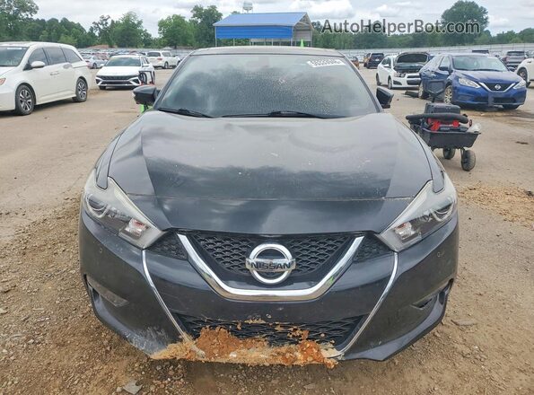 1N4AA6APXJC401528 2018 NISSAN MAXIMA Black Вид спереду