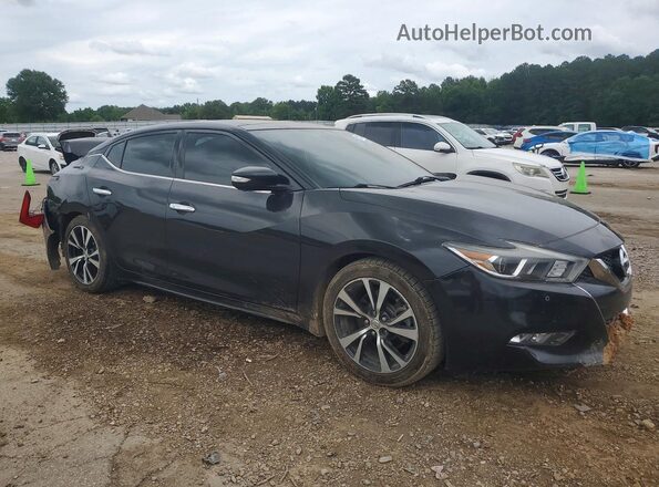 1N4AA6APXJC401528 2018 NISSAN MAXIMA Black Передня права чверть