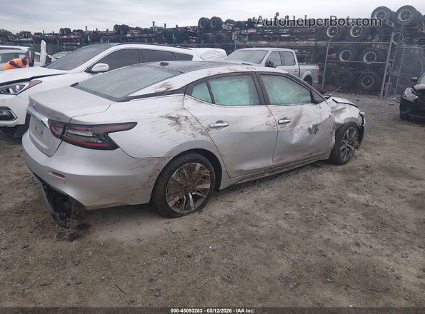 1N4AA6AV0KC369821 2019 NISSAN MAXIMA Silver Rear right