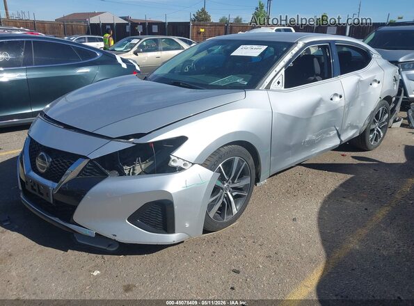 1N4AA6AV1KC360450 2019 NISSAN MAXIMA Silver 
