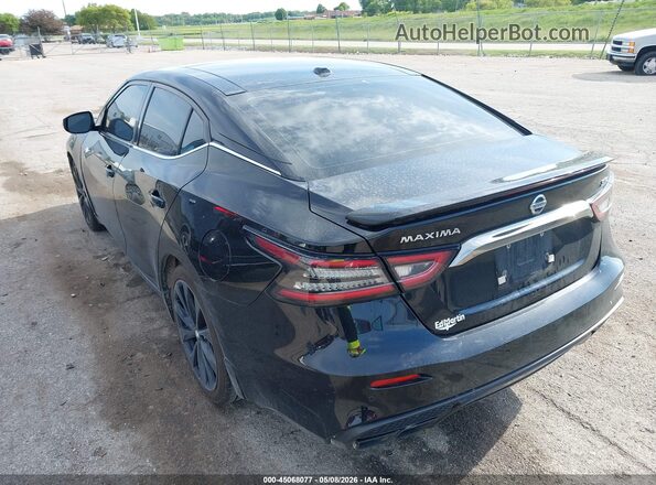 1N4AA6AV1KC376843 2019 NISSAN MAXIMA Black Հետևի ձախ