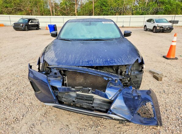 1N4AA6AV2KC371022 2019 NISSAN MAXIMA Blue Вид спереду