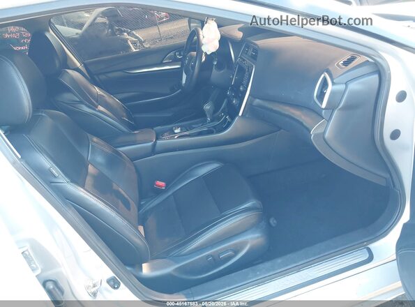 1N4AA6AV3KC360448 2019 NISSAN MAXIMA Silver წინა სალონის ხედი