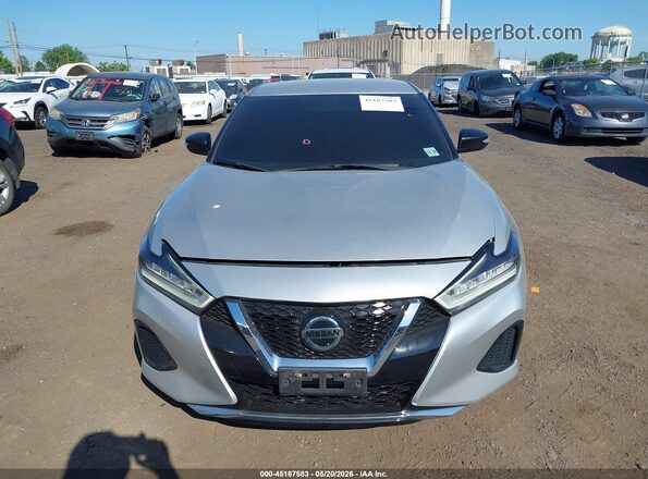 1N4AA6AV3KC360448 2019 NISSAN MAXIMA Silver ხელსაწყოთა პანელის ხედი