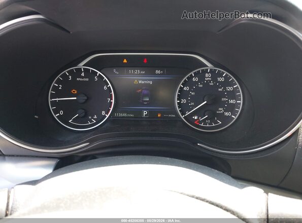 1N4AA6AV3KC370087 2019 NISSAN MAXIMA Gray უკანა სავარძლების ხედი