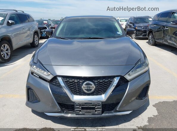 1N4AA6AV3KC370087 2019 NISSAN MAXIMA Gray ხელსაწყოთა პანელის ხედი