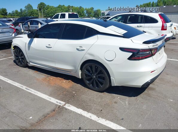 1N4AA6AV4KC378411 2019 NISSAN MAXIMA White Rear left