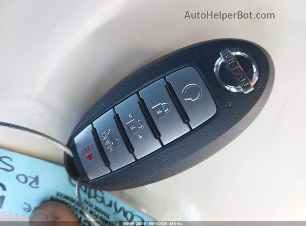 1N4AA6AV4KC378411 2019 NISSAN MAXIMA White Dashboard view