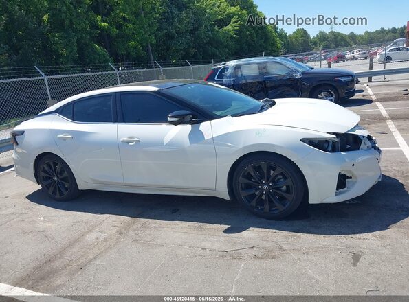 1N4AA6AV4KC378411 2019 NISSAN MAXIMA White 360 interior view