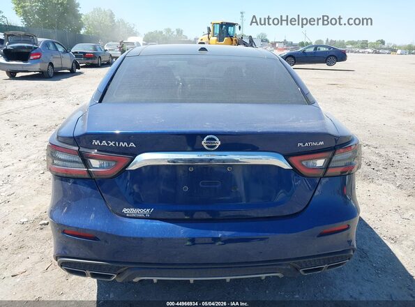 1N4AA6AV4KC381924 2019 NISSAN MAXIMA Синий 