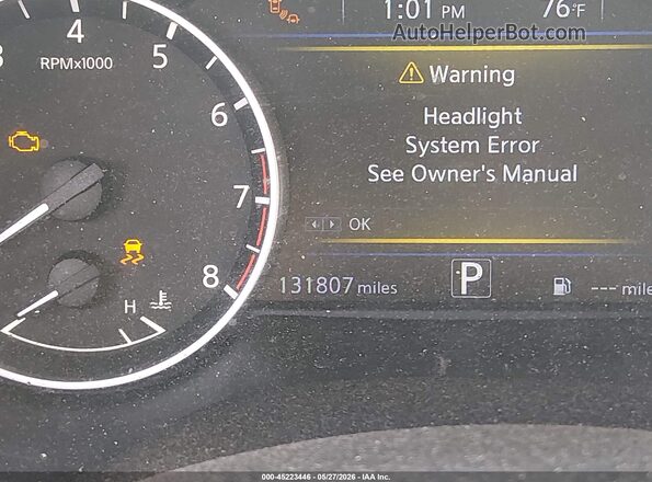 1N4AA6AV5KC375839 2019 NISSAN MAXIMA Black 