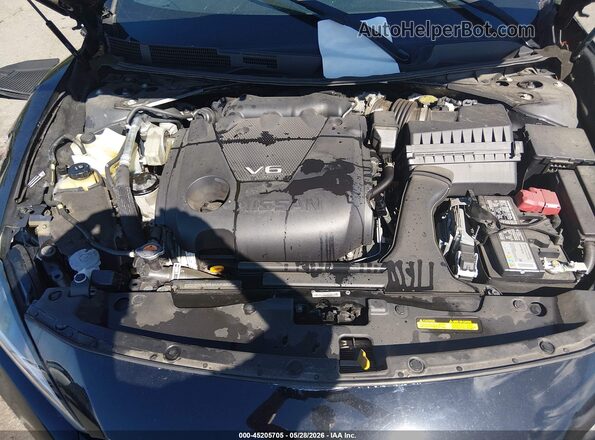 1N4AA6AV5KC382869 2019 NISSAN MAXIMA Черный Вид сзади