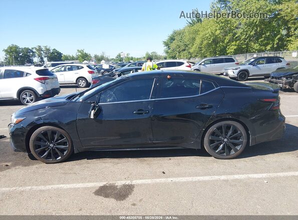 1N4AA6AV5KC382869 2019 NISSAN MAXIMA Черный Панорамный вид салона 360°