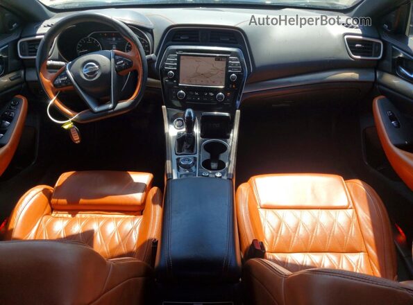 1N4AA6AV6KC378796 2019 NISSAN MAXIMA PLATINUM Black Vista del salpicadero