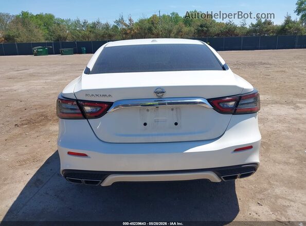 1N4AA6AV6KC379933 2019 NISSAN MAXIMA White 
