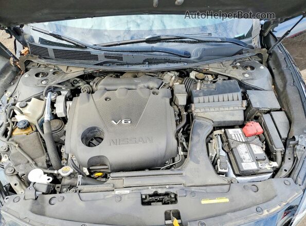 1N4AA6AV7KC369704 2019 NISSAN MAXIMA Black Widok wnętrza z tyłu