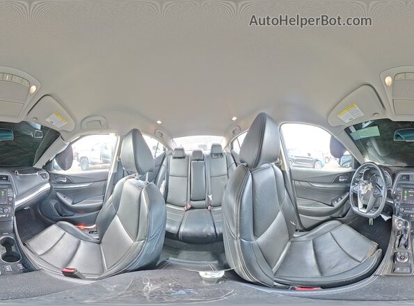 1N4AA6AV7KC369704 2019 NISSAN MAXIMA Black Widok wnętrza 360 stopni