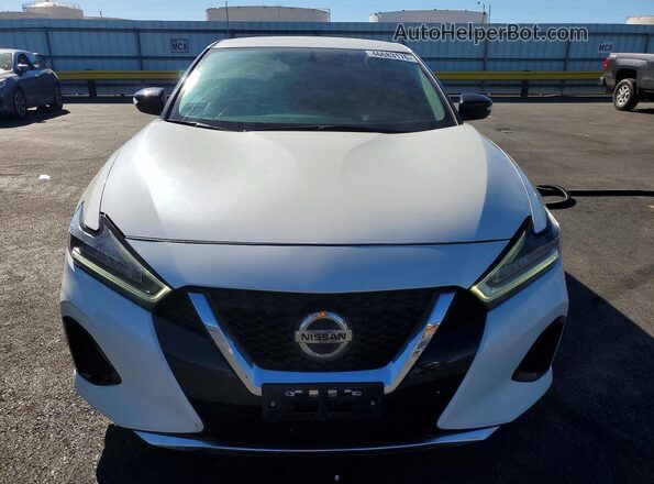 1N4AA6AV8KC370702 2019 NISSAN MAXIMA White 