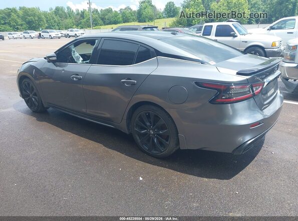 1N4AA6AV8KC474123 2019 NISSAN MAXIMA Gray Задня ліва чверть