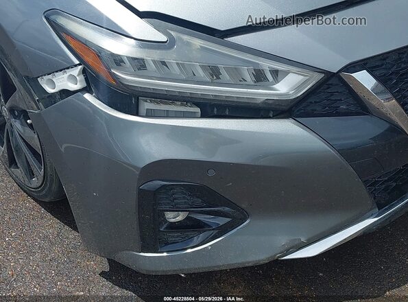 1N4AA6AV8KC474123 2019 NISSAN MAXIMA Gray Вид щитка приладів