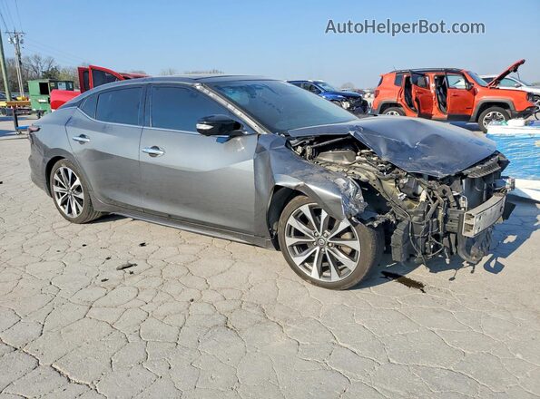 1N4AA6AVXKC366215 2019 NISSAN MAXIMA PLATINUM Серый Передняя правая четверть