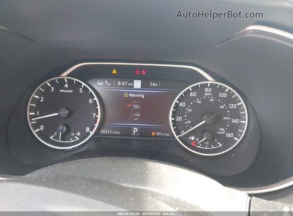 1N4AA6CV1MC514607 2021 NISSAN MAXIMA Серый Вид задних сидений
