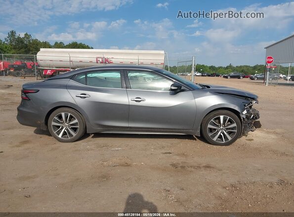 1N4AA6CV1MC514607 2021 NISSAN MAXIMA Серый Вид задней части салона