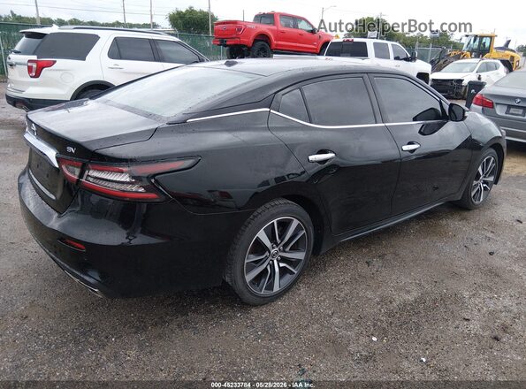 1N4AA6CV2LC363906 2020 NISSAN MAXIMA Черный Задняя правая четверть