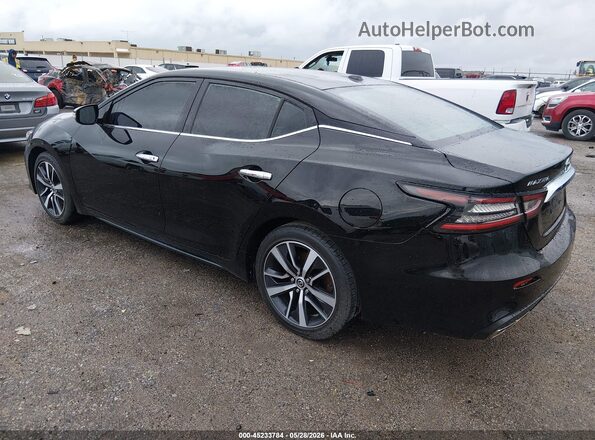 1N4AA6CV2LC363906 2020 NISSAN MAXIMA Черный Задняя левая четверть