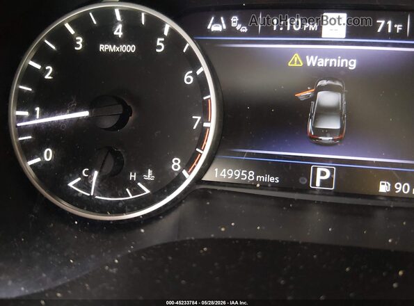 1N4AA6CV2LC363906 2020 NISSAN MAXIMA Черный 