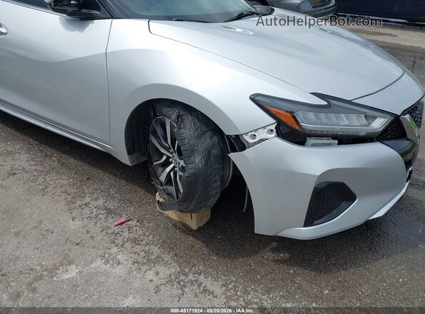 1N4AA6CV2MC509402 2021 NISSAN MAXIMA Silver Вид спереду
