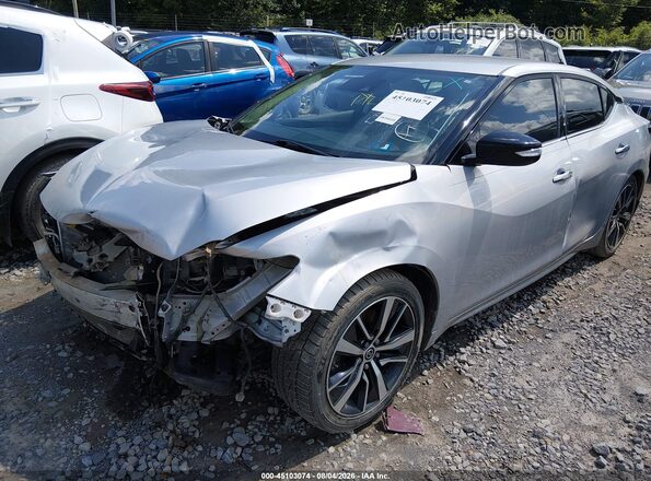 1N4AA6CV3LC371318 2020 NISSAN MAXIMA Silver Передня ліва чверть