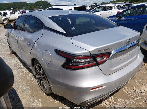 1N4AA6CV3LC371318 2020 NISSAN MAXIMA Silver Задня ліва чверть