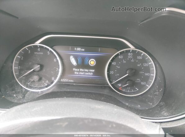 1N4AA6CV3LC371318 2020 NISSAN MAXIMA Silver Вид задніх сидінь