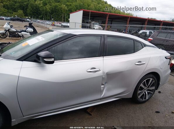 1N4AA6CV3LC371318 2020 NISSAN MAXIMA Silver Панорамний вид салону 360°