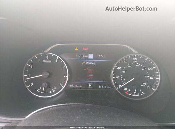 1N4AA6CV4MC513810 2021 NISSAN MAXIMA Maroon Հետևի նստատեղերի տեսք
