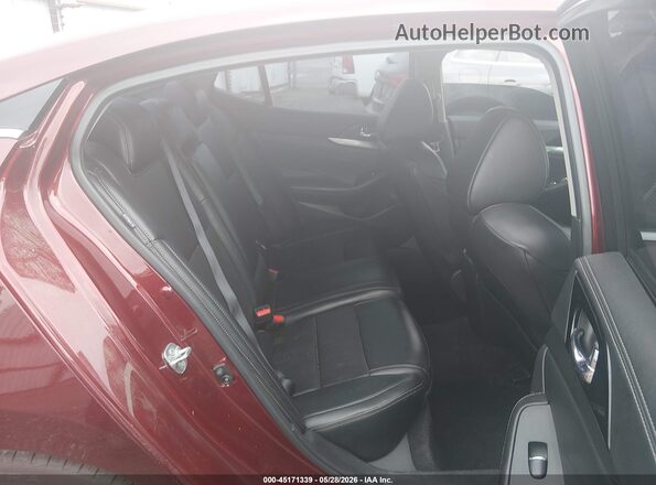 1N4AA6CV4MC513810 2021 NISSAN MAXIMA Maroon VIN կոդի պիտակի տեսք