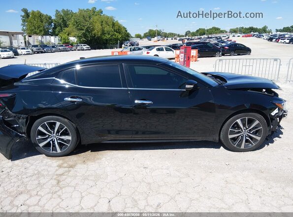 1N4AA6CV5MC509605 2021 NISSAN MAXIMA Black Սալոնի հետևի տեսք